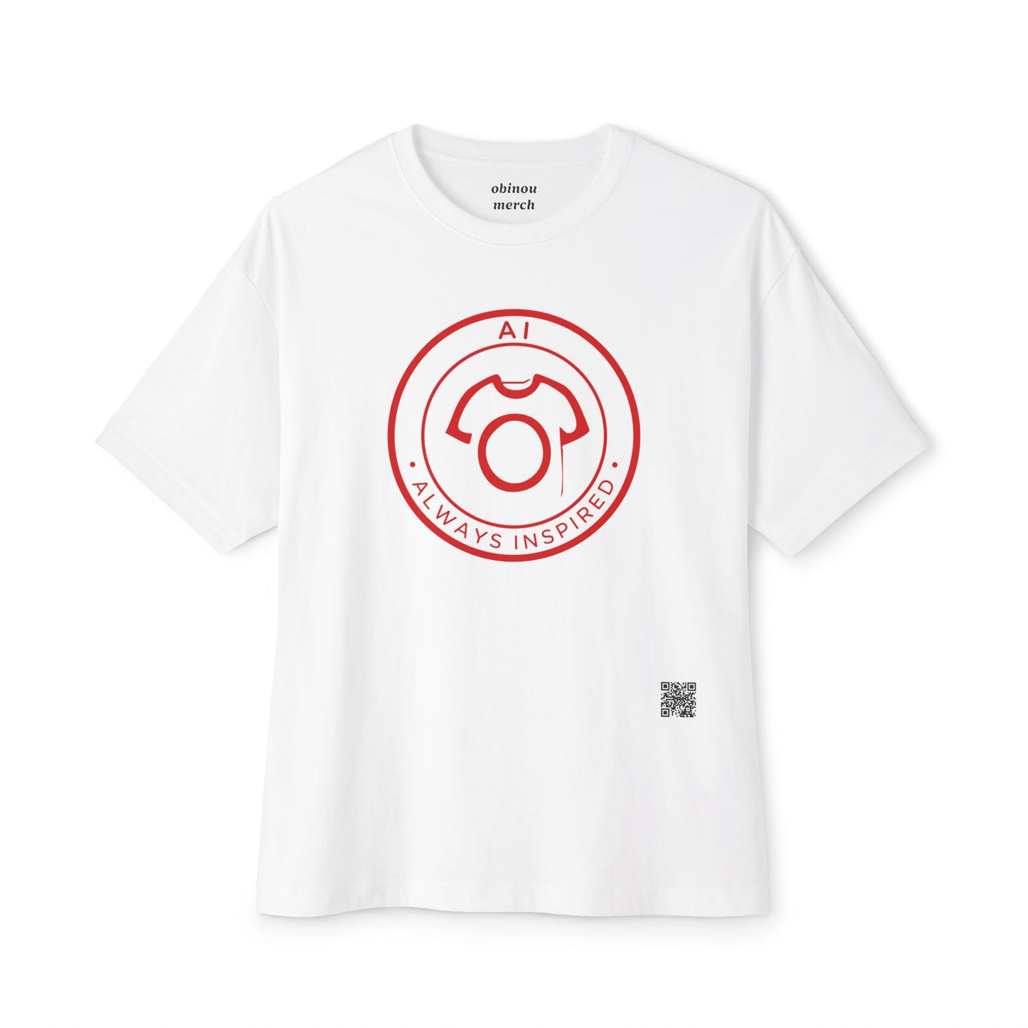 Oversized AI Tee – Always Inspired | Unisex Ultra Cotton Tee