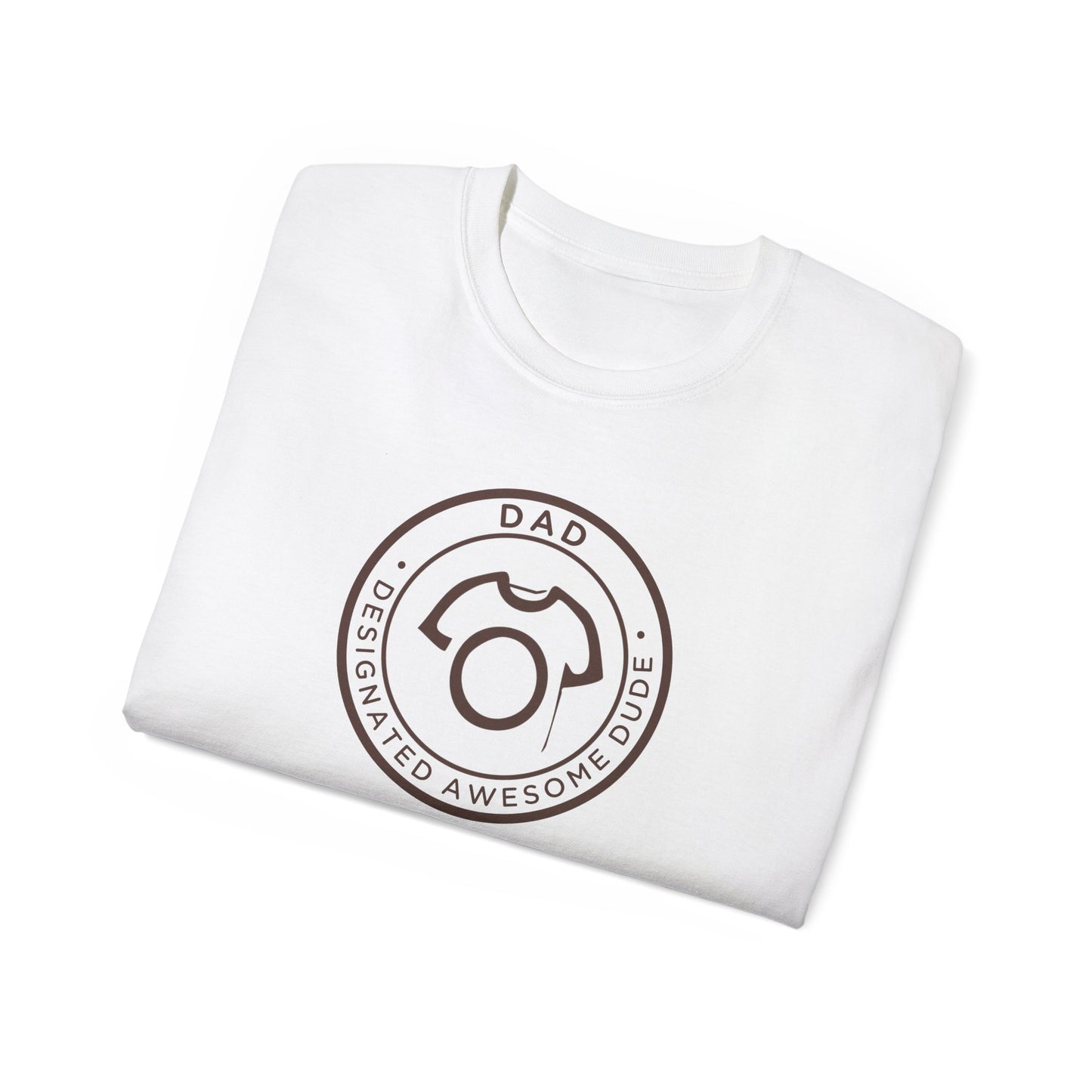 DAD - Designated Awesome Dude Tee - Ultra Cotton Tee - Cool Dad - CA - Graphic Tee