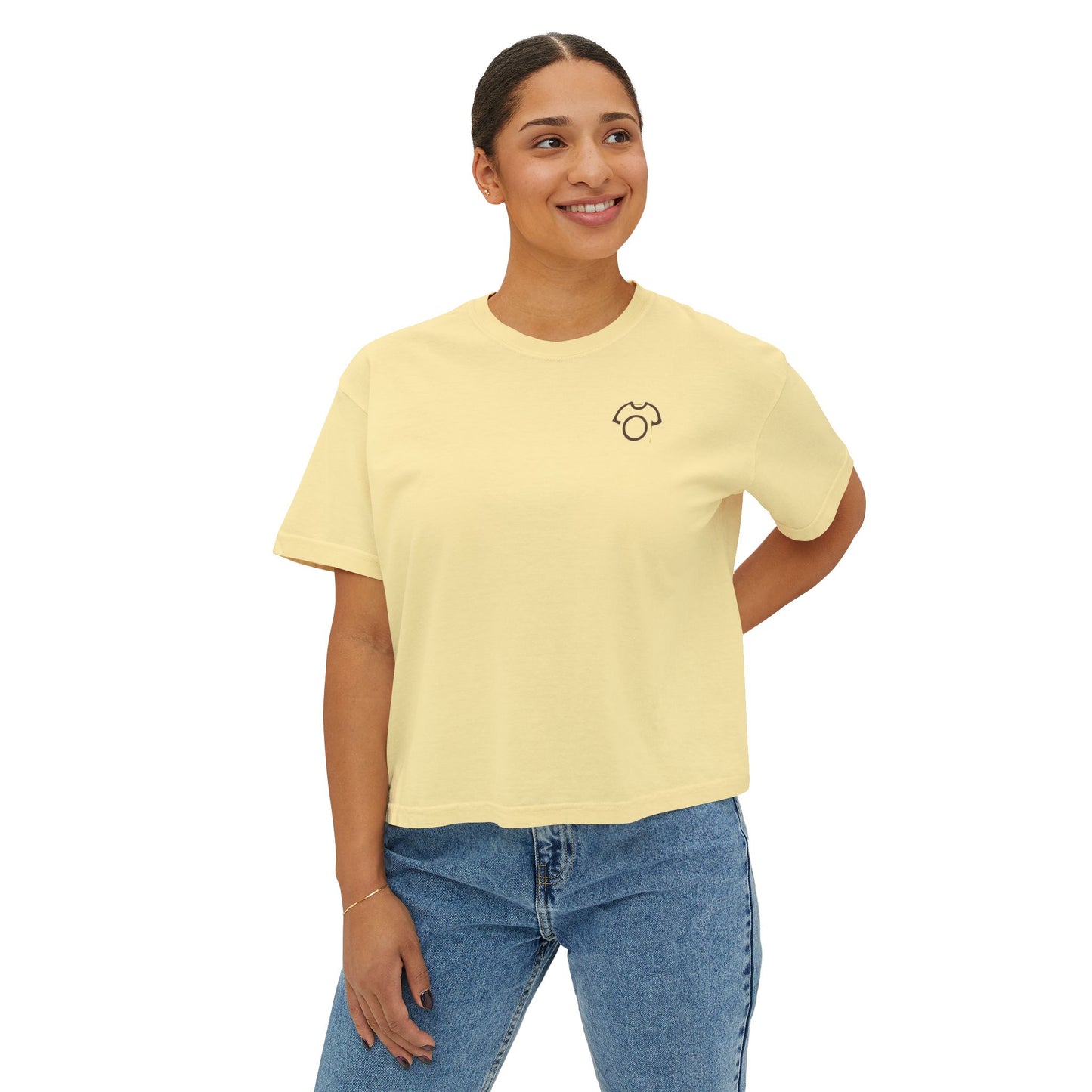 Obinoumerch Plain Tee | Women’s Boxy Edition