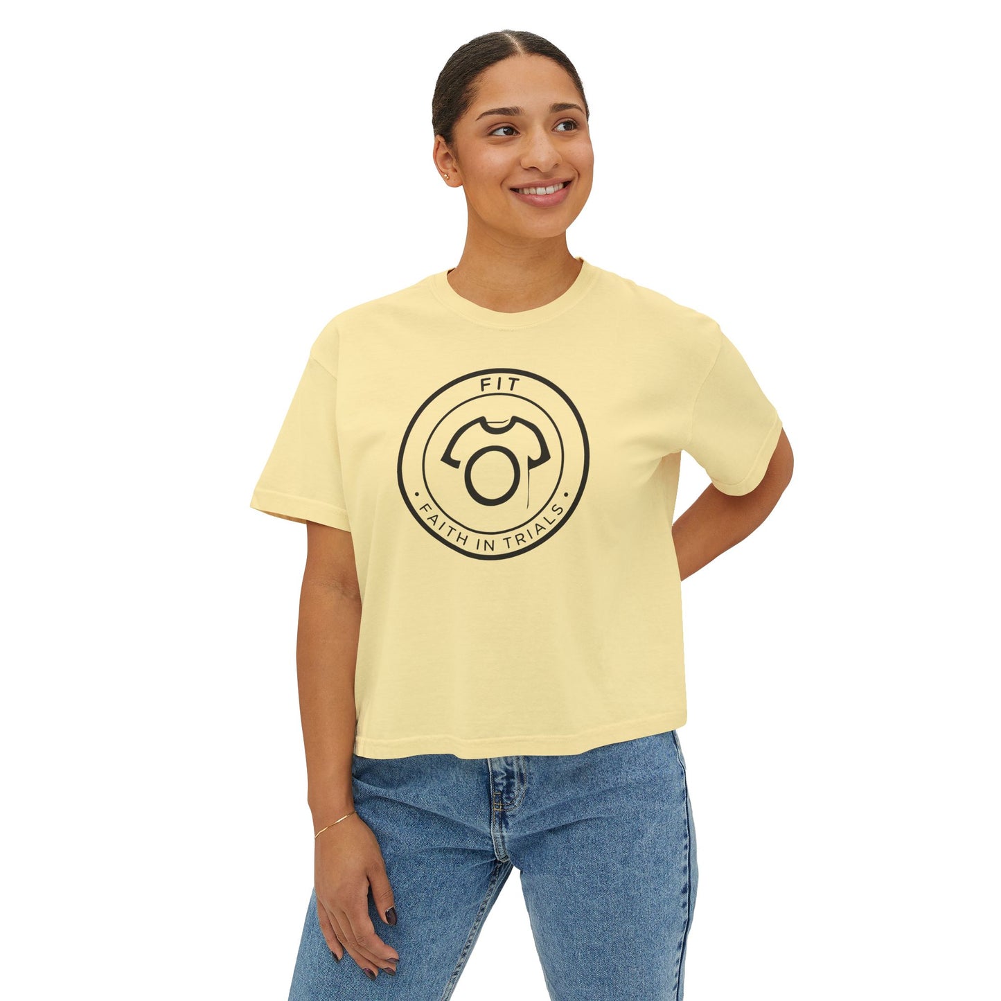 FIT Tee - Faith In Trials | Women's Boxy