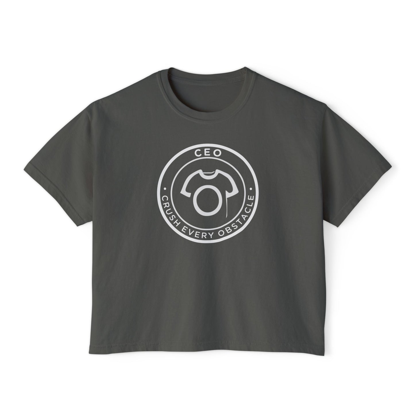 CEO Tee - First Love Yourself | Empowering Women's Boxy Tee