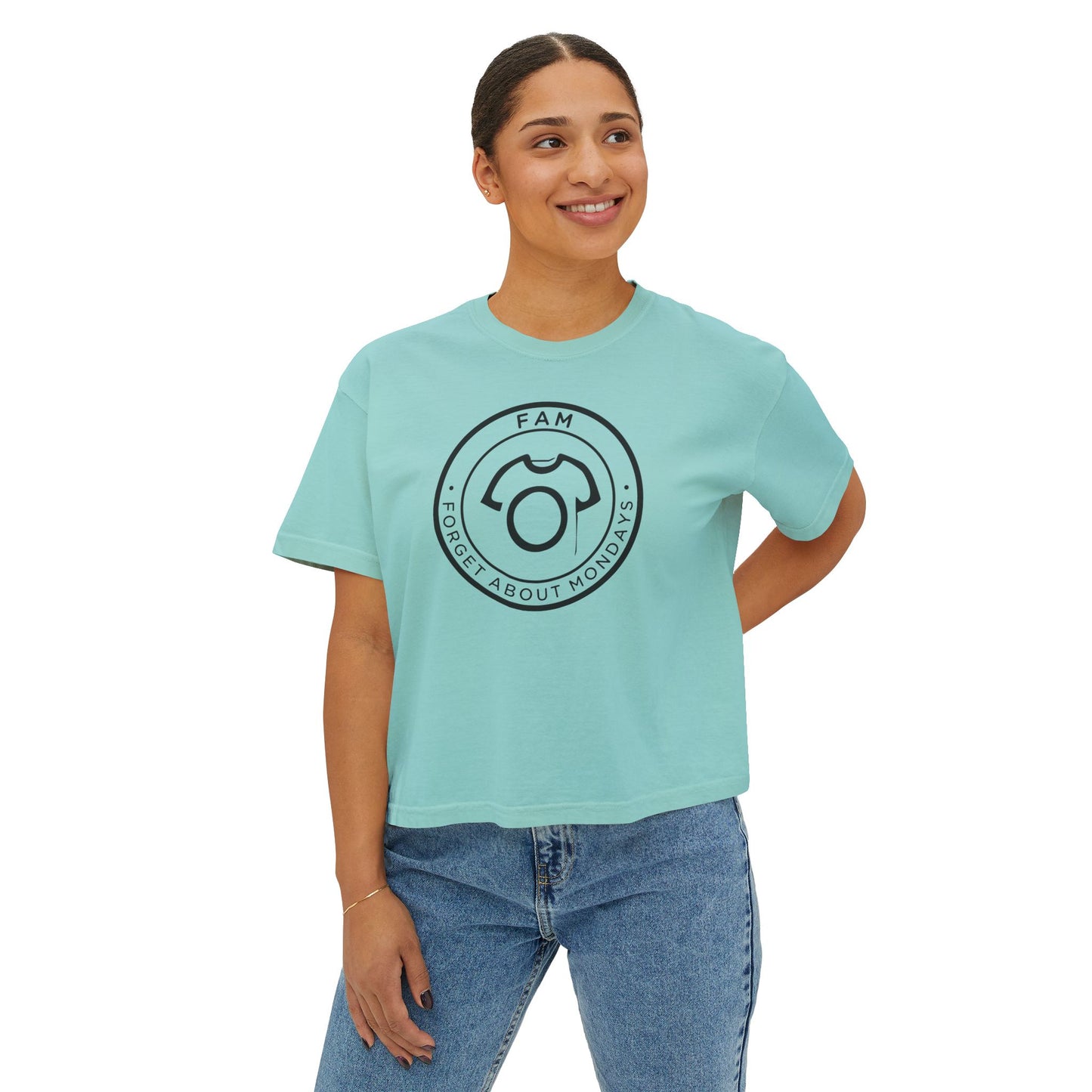 FAM Tee - Forget About Mondays | Women's Box Tee