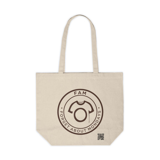 FAM - Forget about Mondays | Canvas Tote Bag | Anti-Mondays Eco Tote - CA