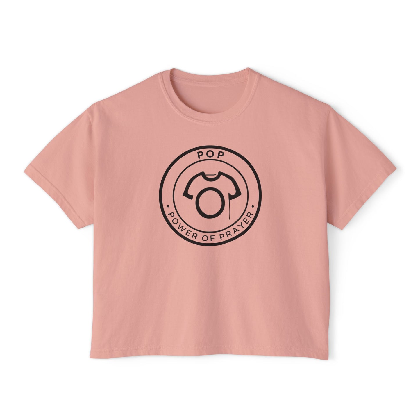POP - Power Of Prayer | Women's Boxy Tee