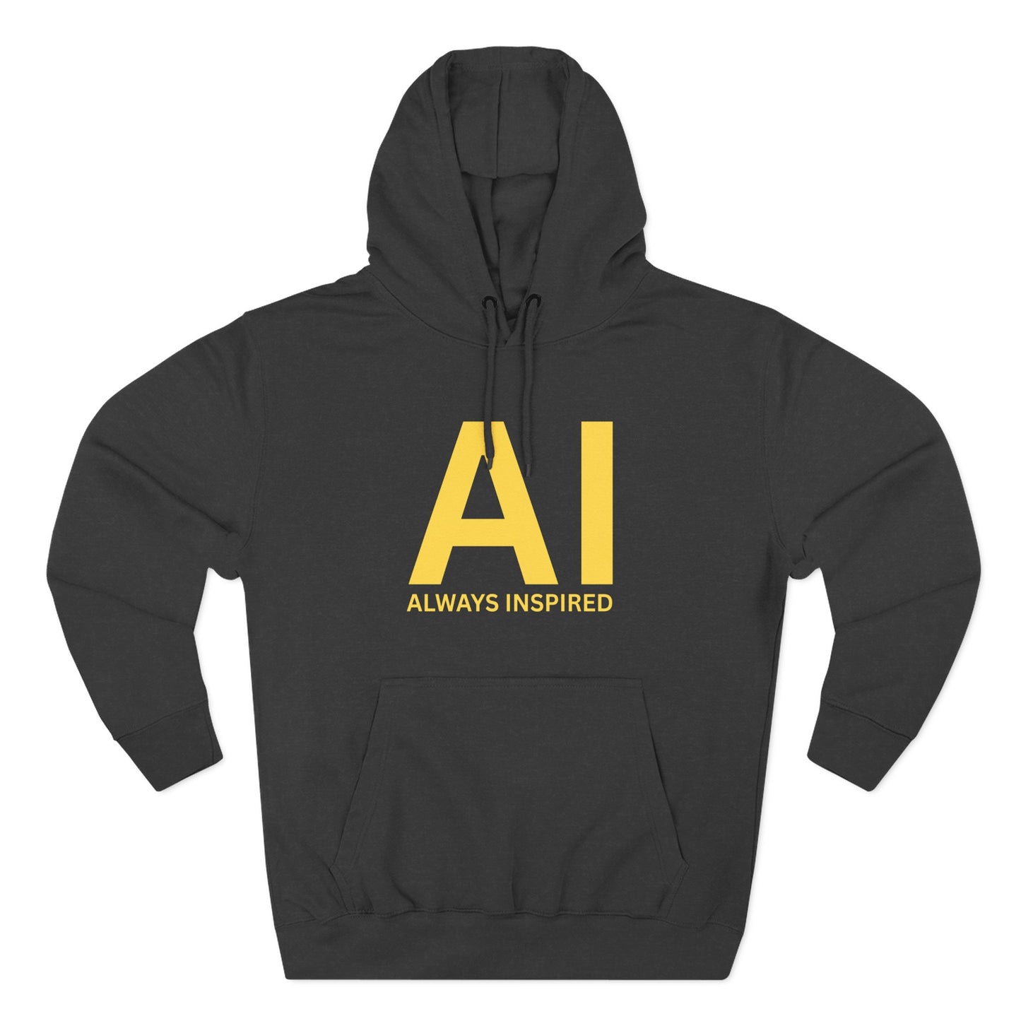 AI – Always Inspired | Unisex Hoodie - For thinkers - CA Bold