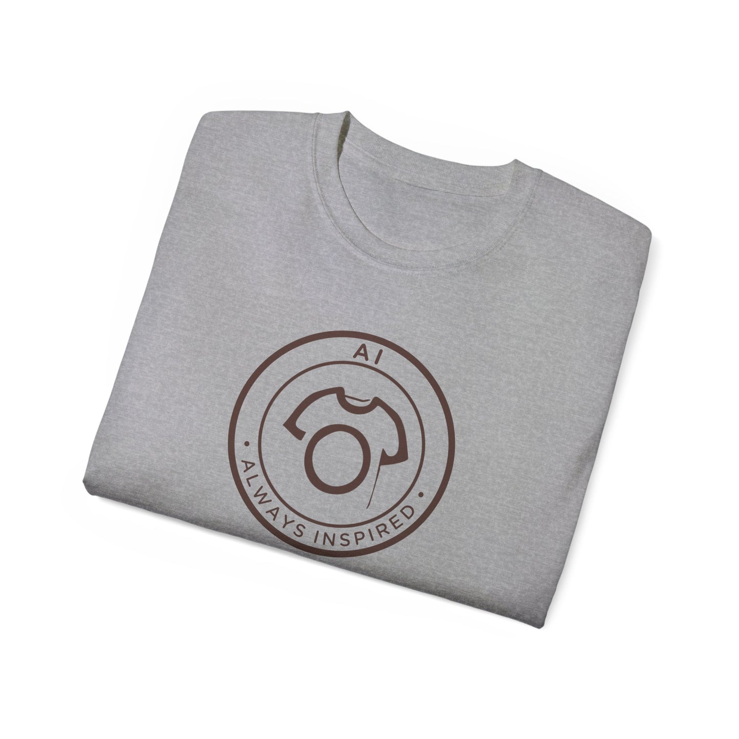 AI – Always Inspired | Unisex Ultra Cotton Tee - For Creatives - CA
