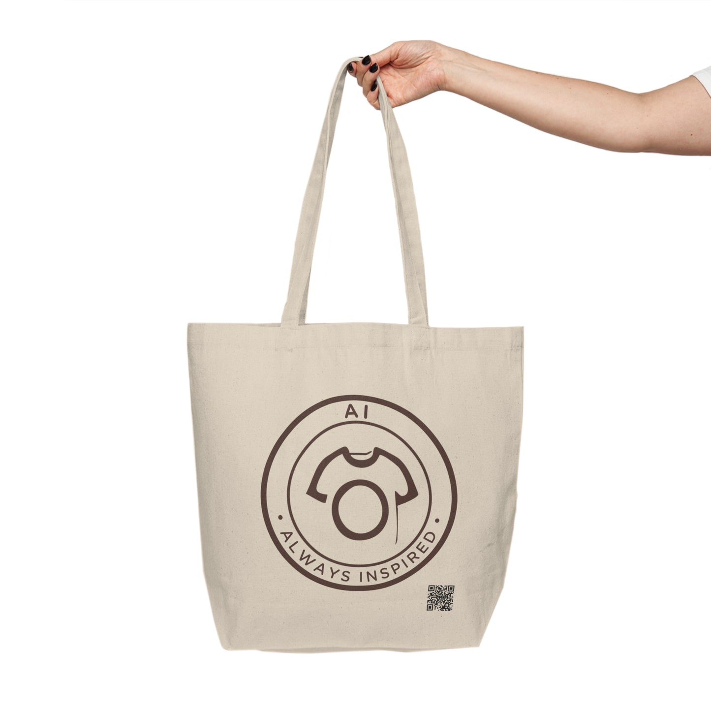 AI Tote - Always Inspired | Canvas Tote Bag - CA