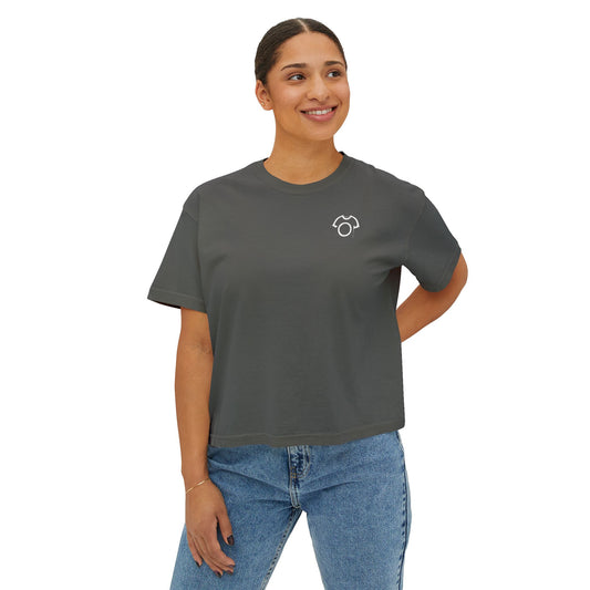 Obinoumerch Plain Tee | Women's Boxy Edition