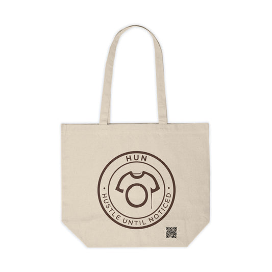 HUN – Hustle Until Noticed | Canvas Tote for Ambitious Go-Getters - CA