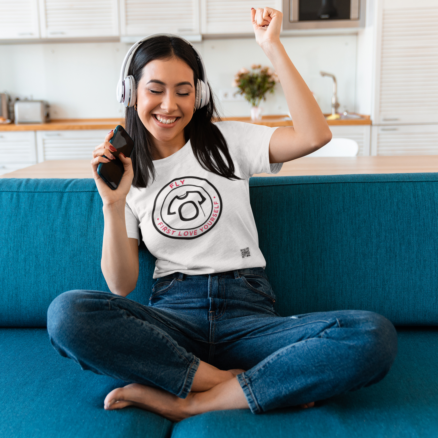 FLY – First Love Yourself | Unisex Ultra Cotton Tee - Inspirational Self-Love Tee - CA