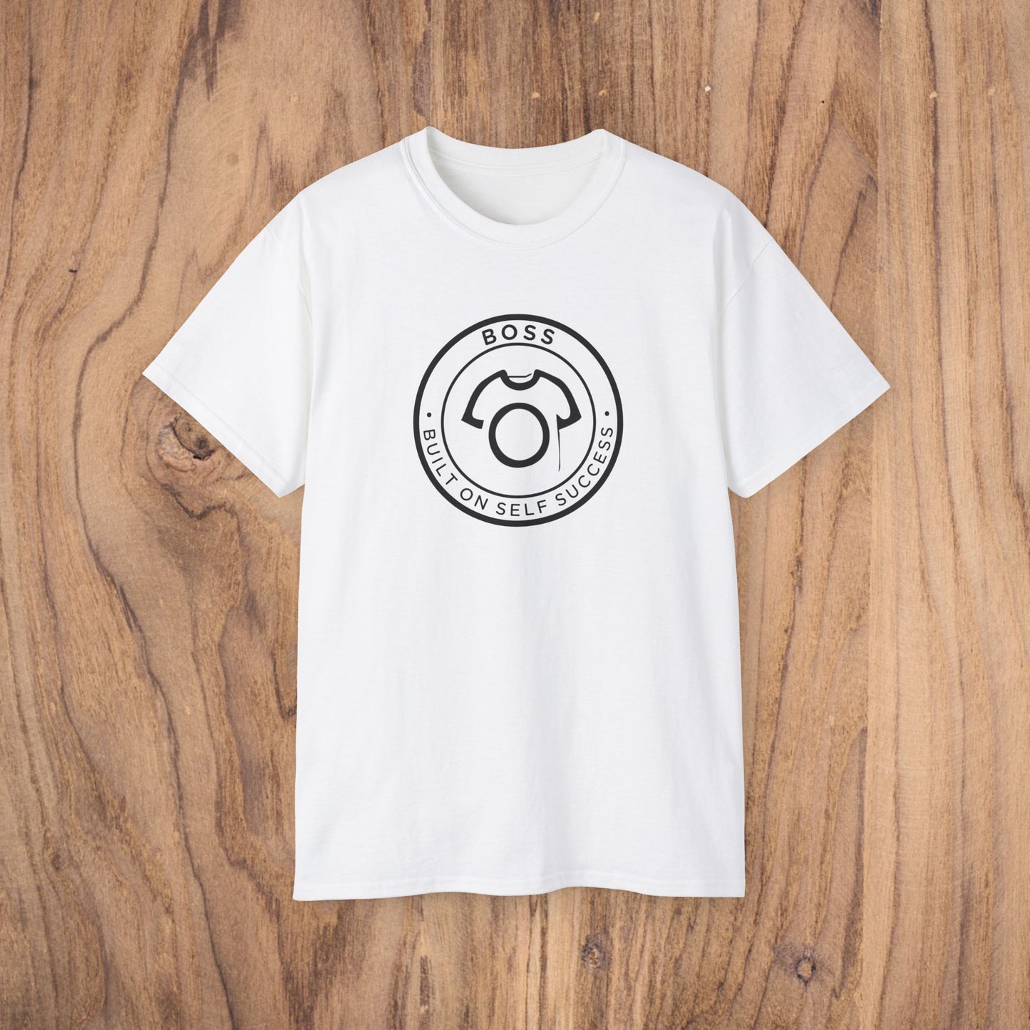 BOSS - Built On Self Success | Unisex Ultra Cotton Tee  –  For Entrepreneurs & Go-Getters - CA