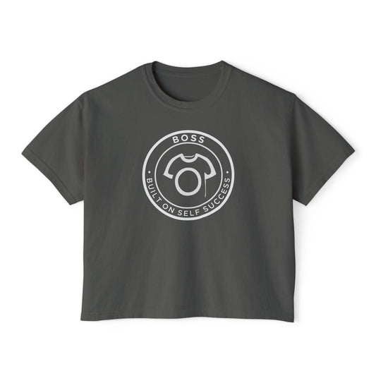 BOSS Tee – Built On Self Success | Women’s Boxy Fit Tee
